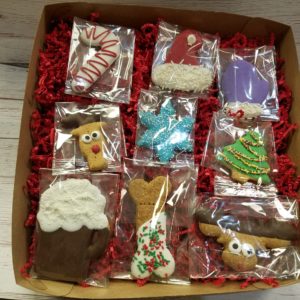 Dog Christmas Cookie Sampler